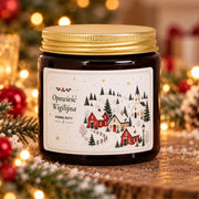 Opowieść Wigilijna - Aromatyczna Świeca Sojowa Zapachowa - 120ml