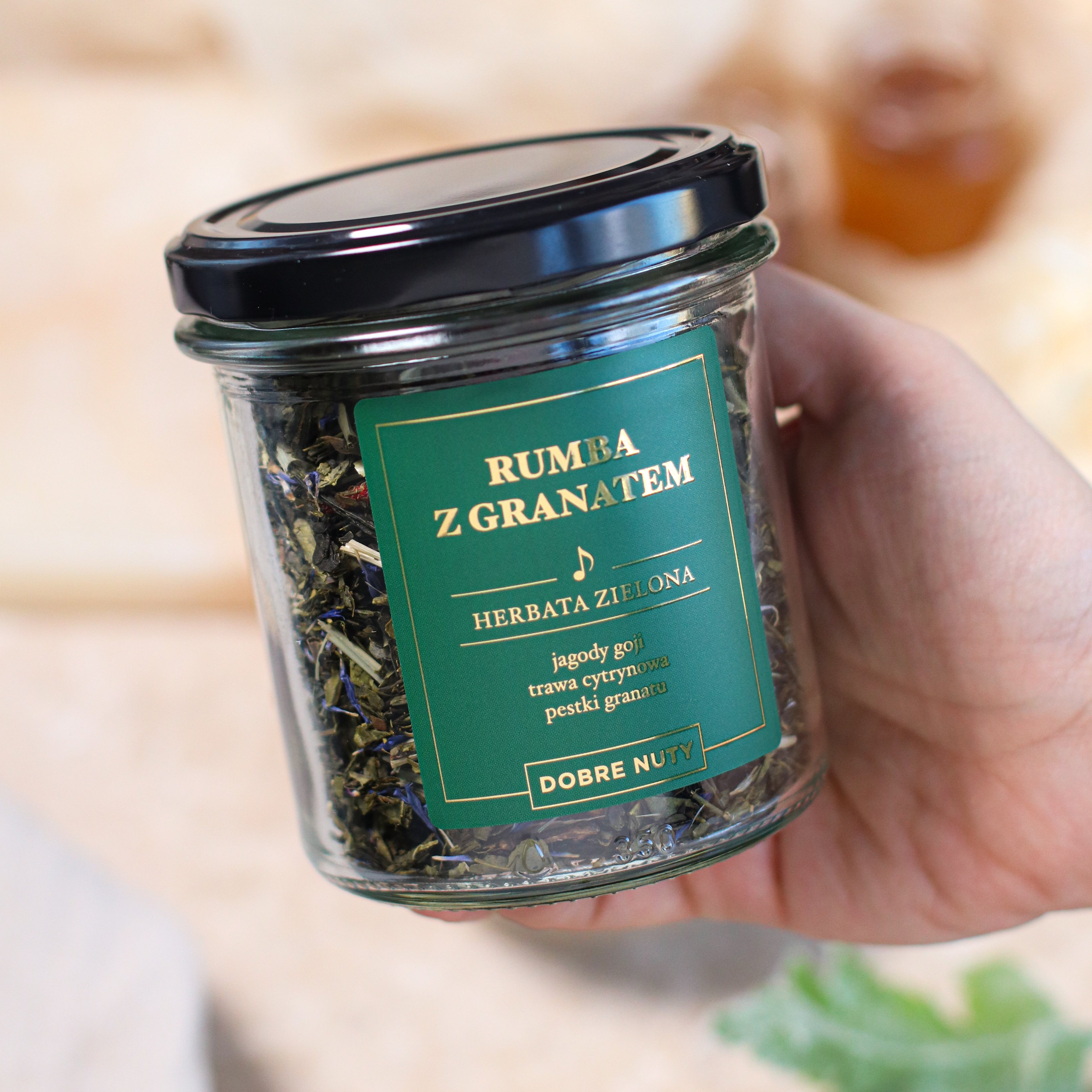 Rumba z Grantem – Herbata Zielona – 60G