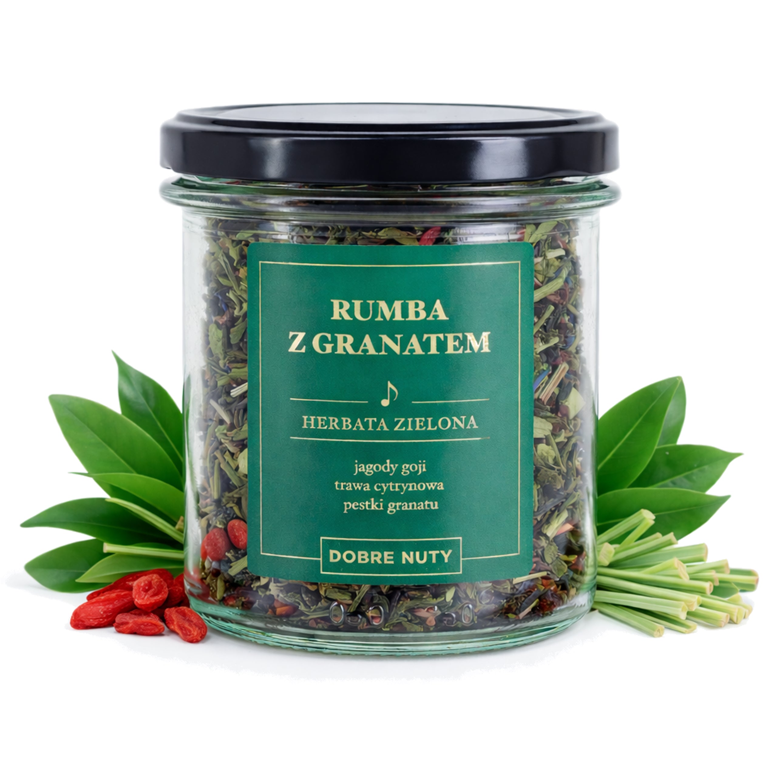 Rumba z Grantem – Herbata Zielona – 60G